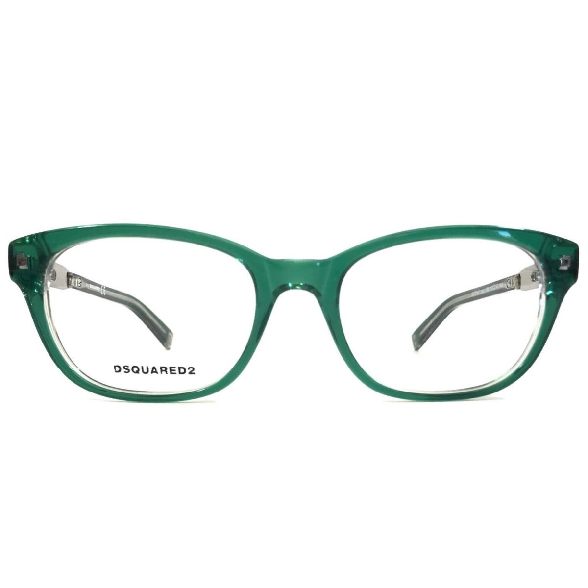 Dsquared2 Eyeglasses Frames DQ5140 col.098 Silver Grey Green Clear 51-18-140