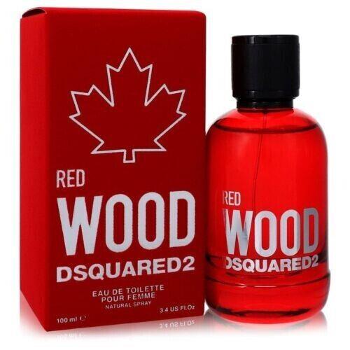 Dsquared2 Red Wood by Dsquared2 Eau De Toilette Spray 3.4 oz 100 ml For Women