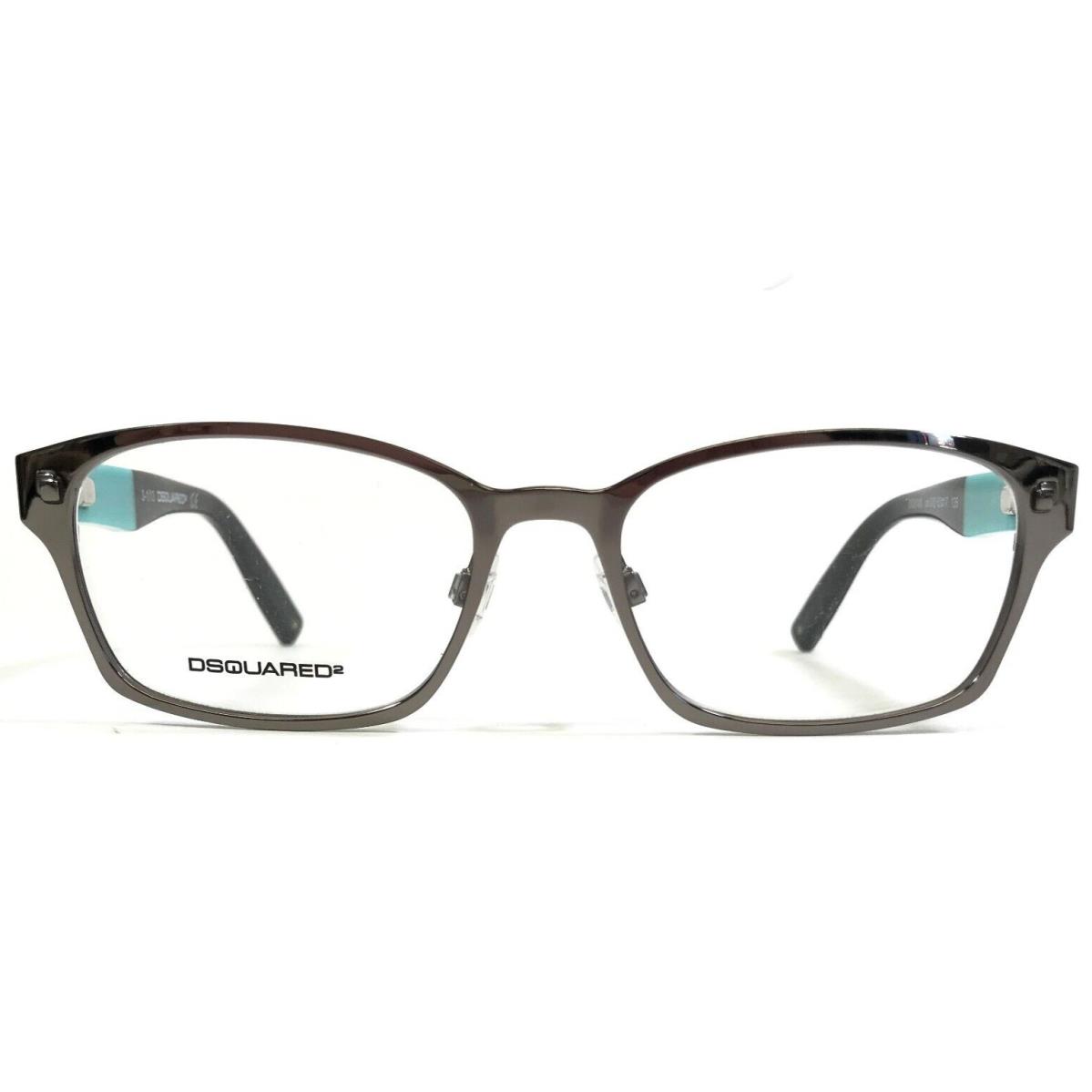 Dsquared2 Eyeglasses Frames DQ5100 col.012 Brown Blue Silver Full Rim 52-17-135