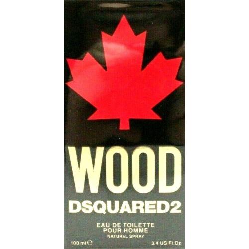 DSQUARED2 Wood Pour Homme Eau De Toilette Spray For Men 3.4 Oz / 100ml