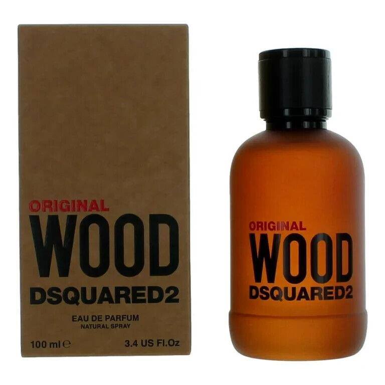 Dsquared2 Wood Edp Spray 3.4 Ounce 100ml Men`s Perfume