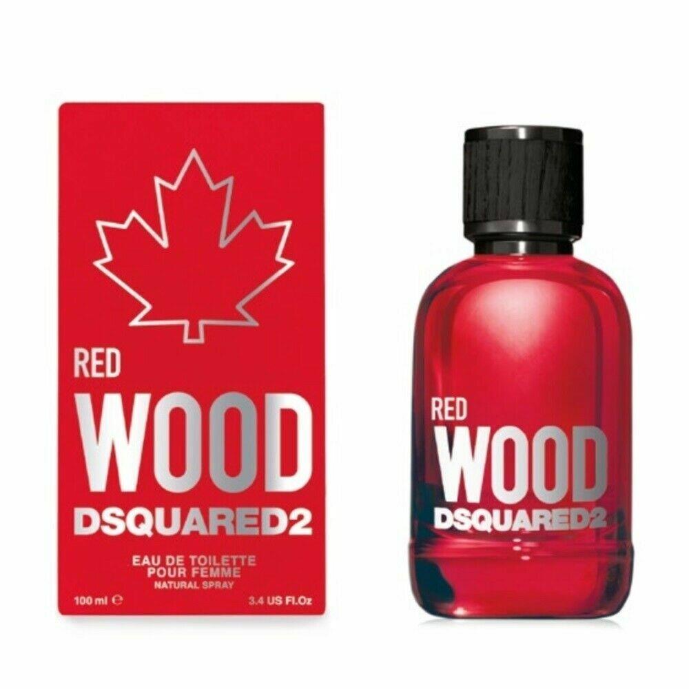 Dsquared2 Red Wood For Women Eau de Toilette Edt 100ml / 3.4oz