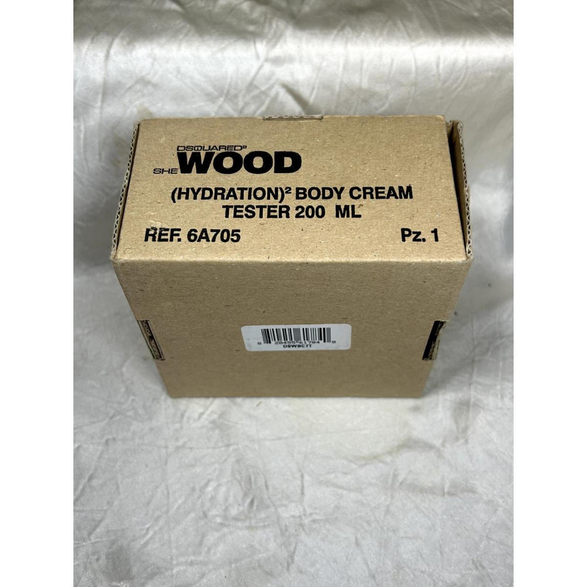 DSQUARED2 She Wood 200ML Hydration 2 Body Cream with Brown Box