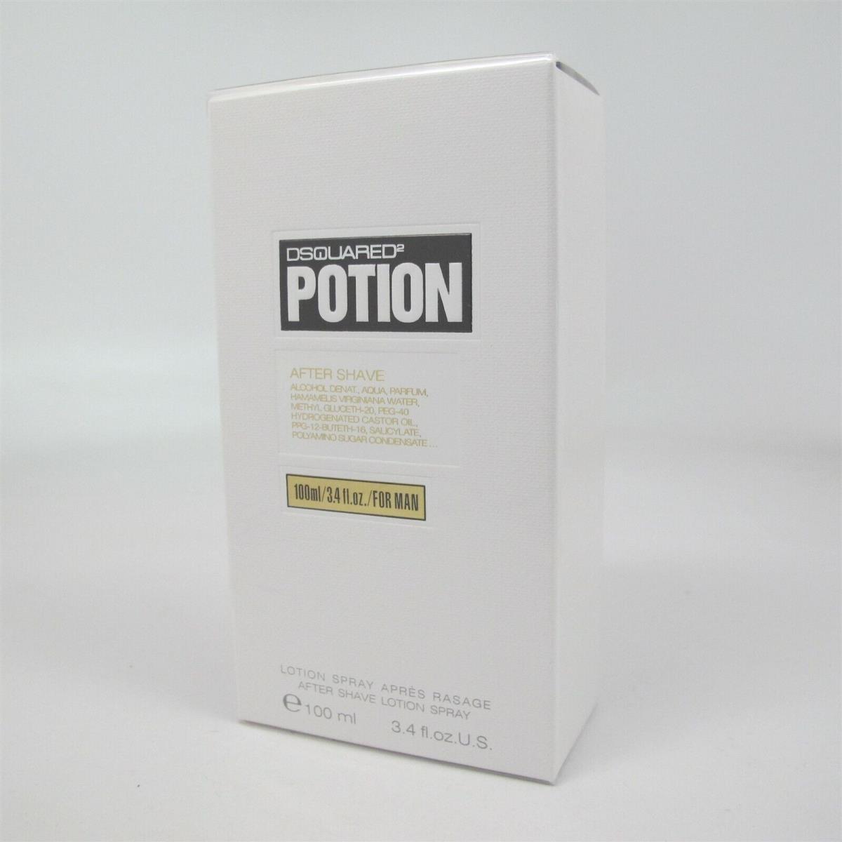 DSQUARED2 Potion 100 Ml/ 3.4 oz After Shave Lotion Splash