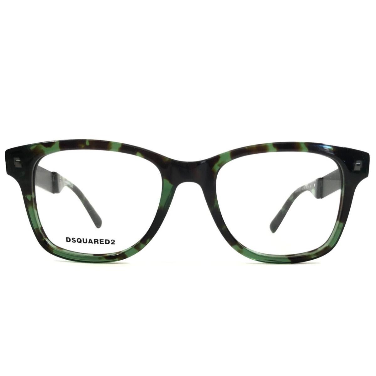 Dsquared2 Eyeglasses Frames DQ5130 col.055 Gray Green Brown Tortoise 49-18-145