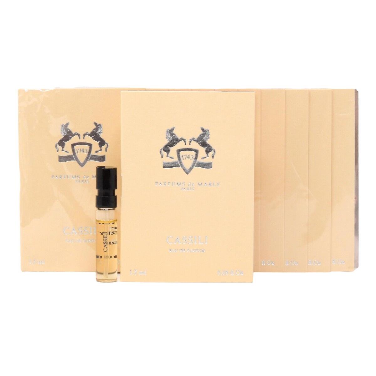 Pdm Parfums DE Marly Cassili Edp 1.5ml .05fl oz x 10 Perfume Spray Samples