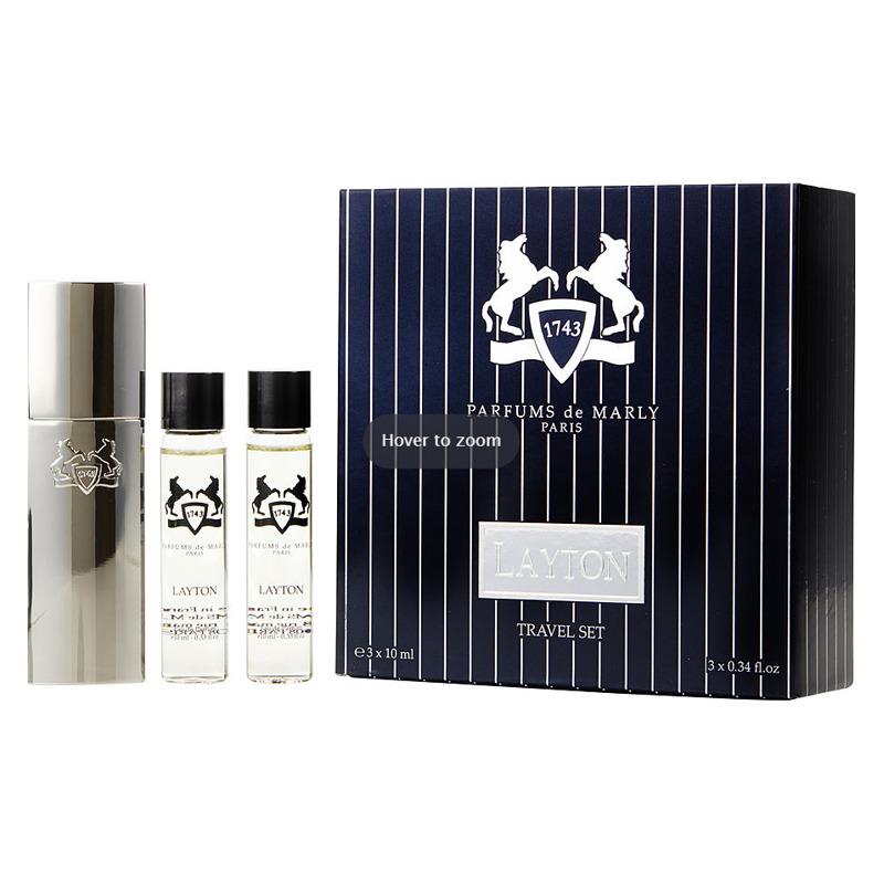 Parfums de Marly Layton Travel Set 3 x 0.34 oz 10 ml Edp Spray