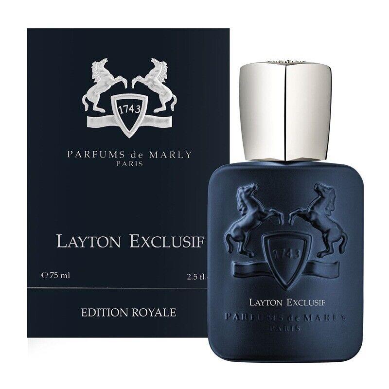 Parfums de Marly Layton Exclusif 2.5 oz 75 ml Edp Spray 78% Alc