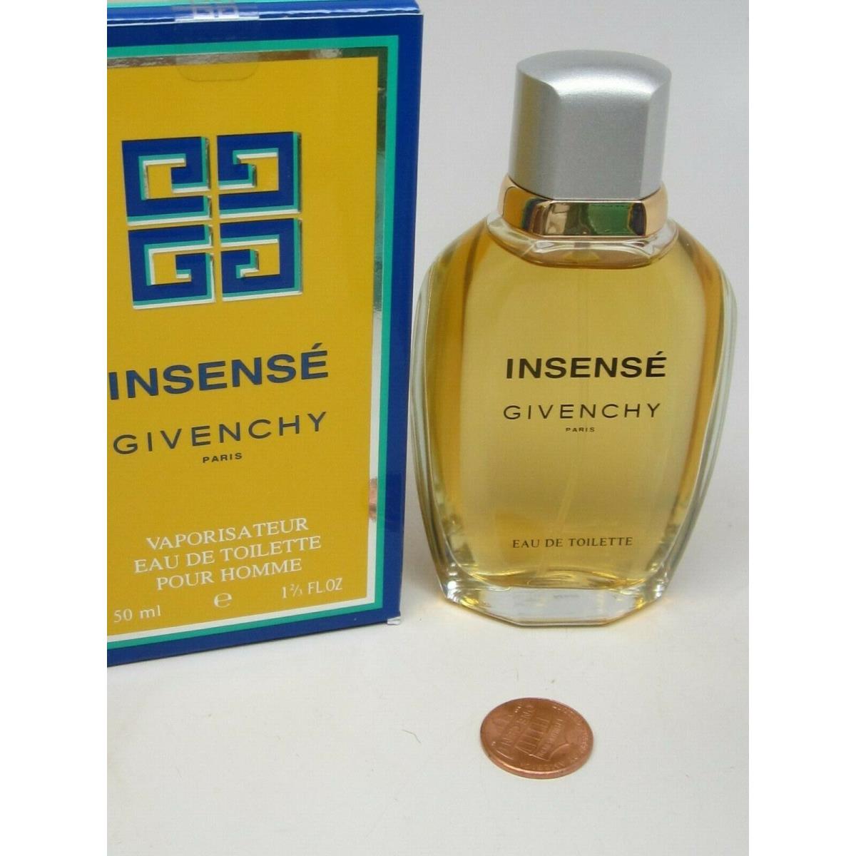 Insense or Ultramarine Givenchy Men/homme Eau DE Toilette 1.7oz /50mlSpray Rare