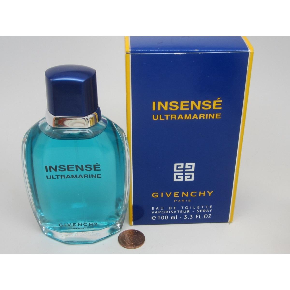 Insense or Ultramarine Givenchy Men/homme Eau DE Toilette 1.7oz /50mlSpray Rare ULTRAMARINE