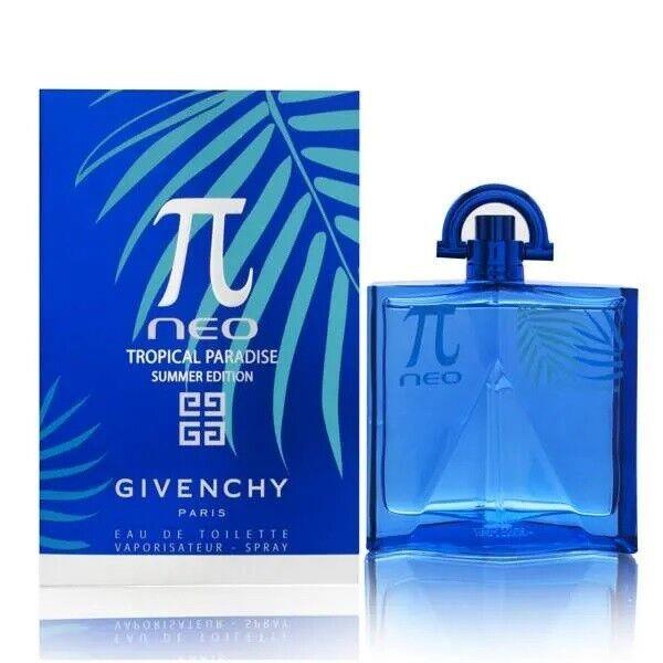 Men Pi Neo Tropical Paradise Summer Edition by Givenchy 3.4 Fl oz Edt Spray