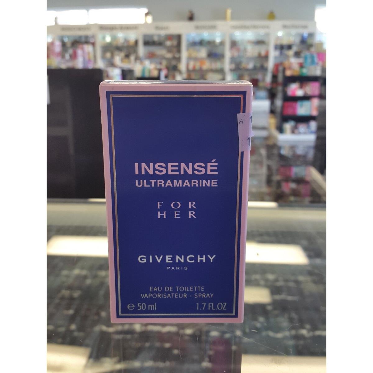 Insense Ultramarine For Her Givenchy Paris Eau DE Toilette Spray 50 ML