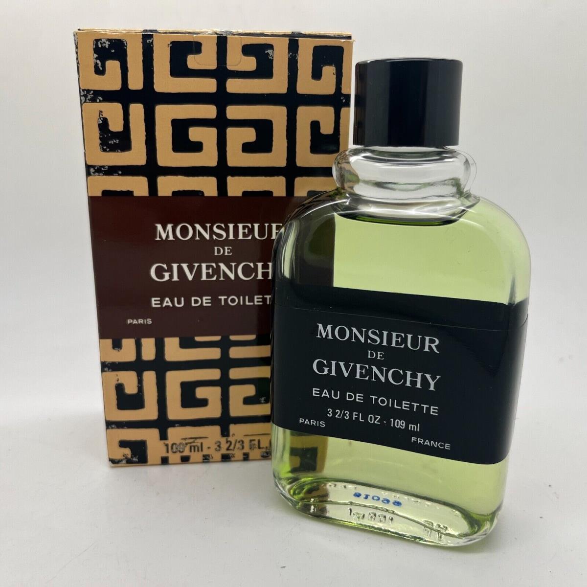 Vintage Monsieur de Givenchy 109ml Eau de Toilette 1970`s