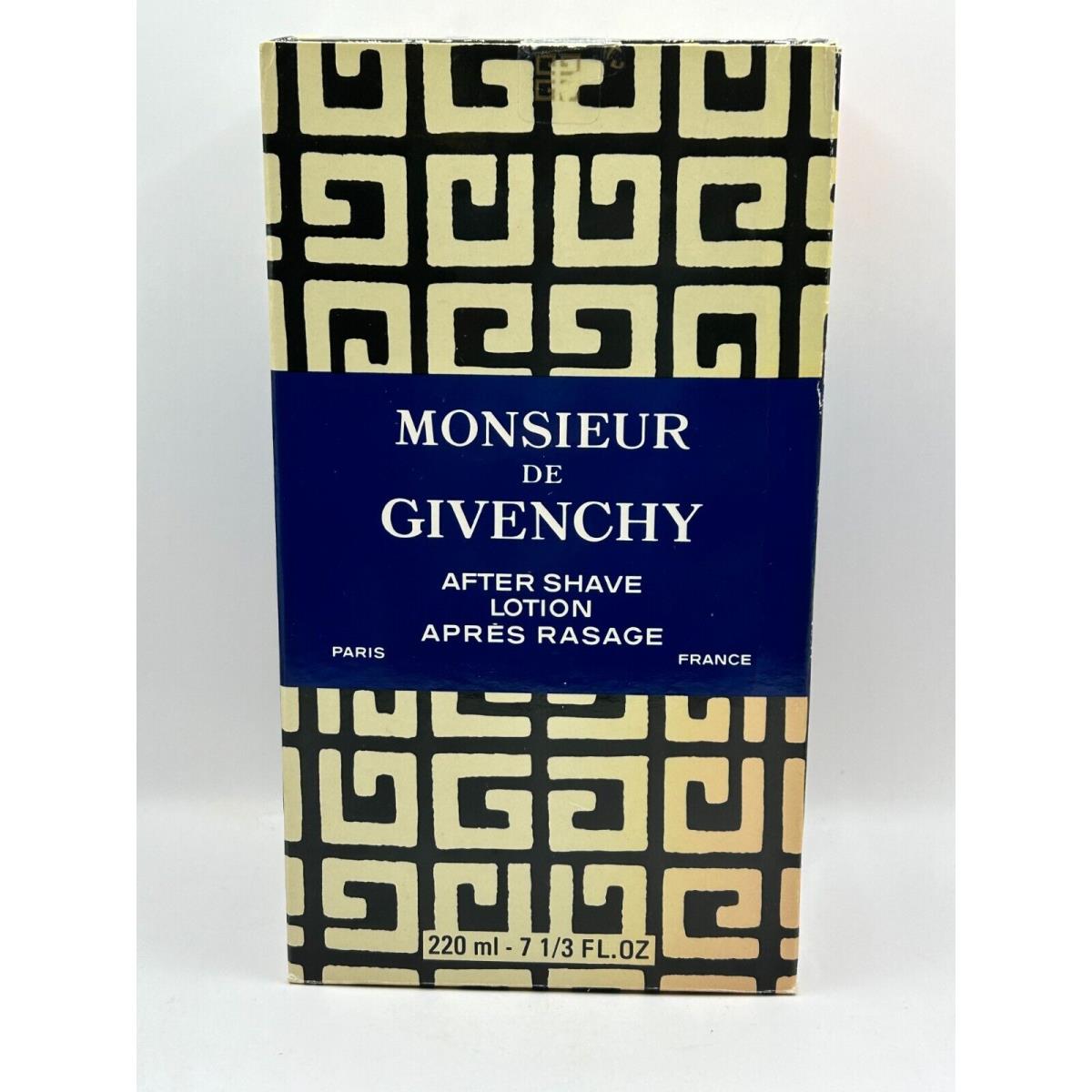 Monsieur DE Givenchy 220ML After Shave Lotion Vintage