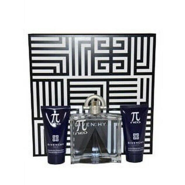 Givenchy Pie Neo Men 3pc Set 3.3oz Edt + 1.7oz Shower Gel + 1.7oz After Shave