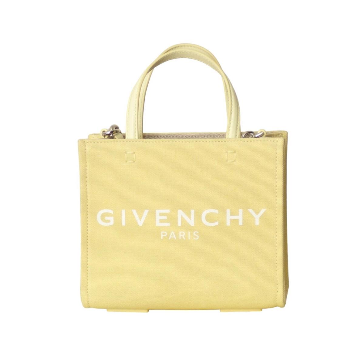 Givenchy- Mini G Canvas Tote Bag