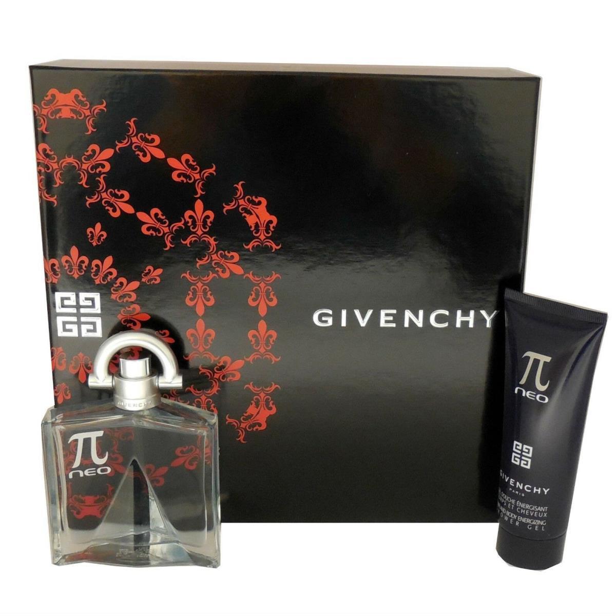 Set Men Givenchy Pi Neo 1.7oz 50 Ml. 2PC Eau de Toilette Spray