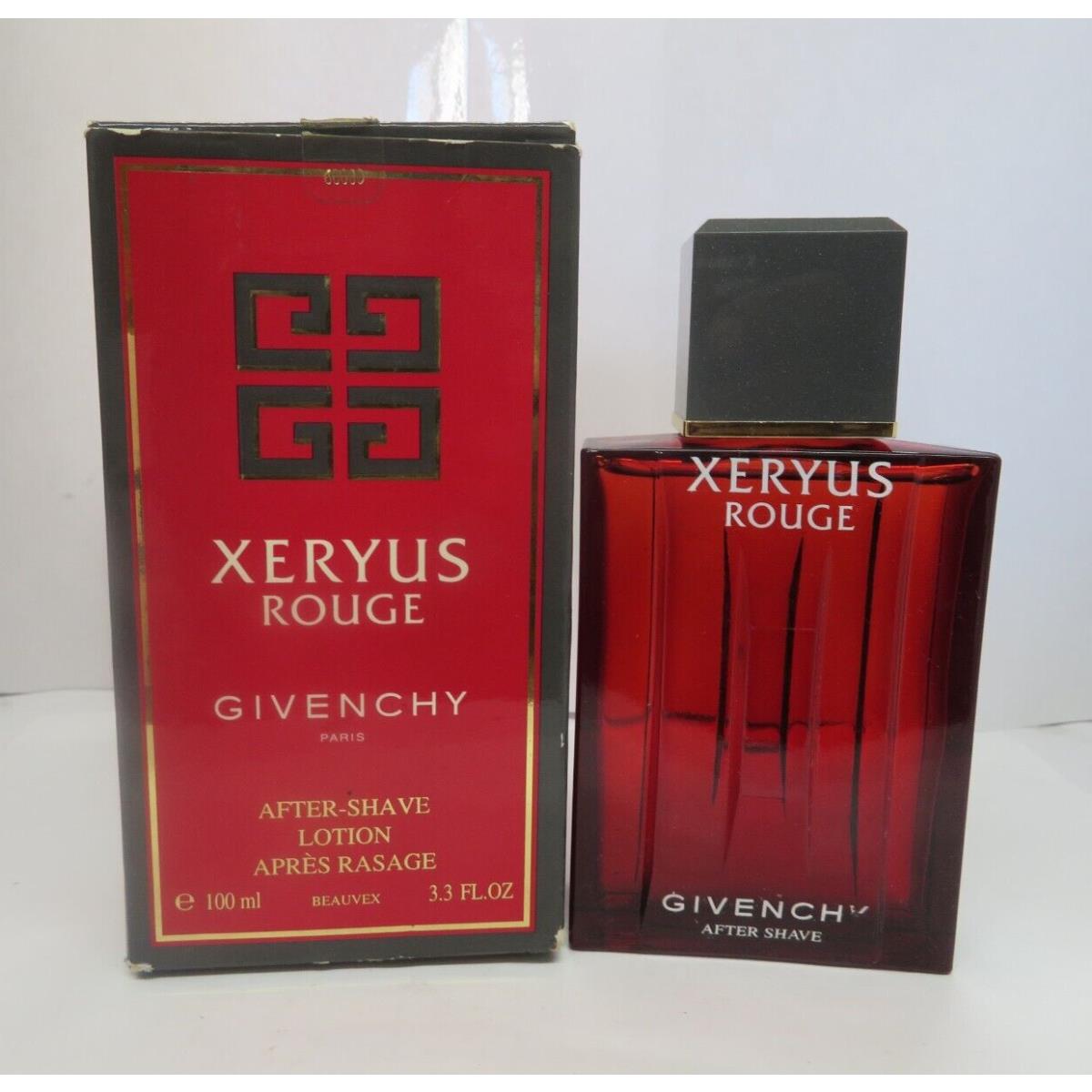 Xeryus Rouge BY Givenchy 3.3 oz Aftershave Lotion Rare Vintage