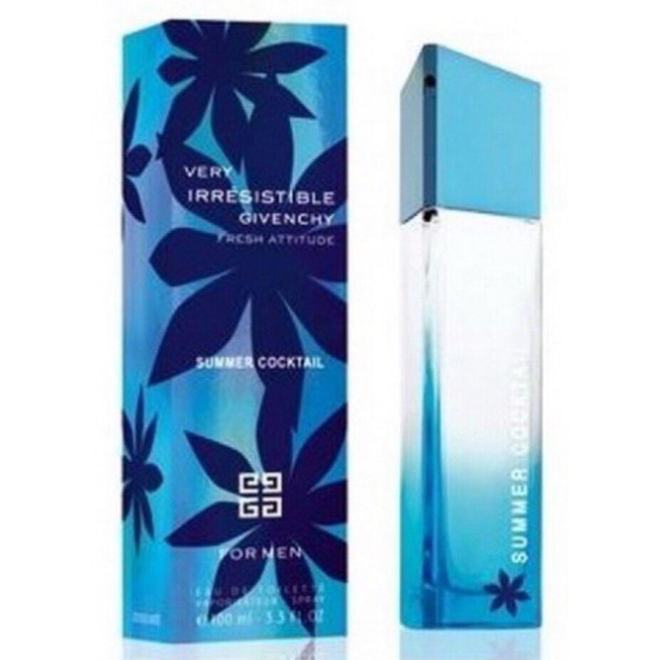 Very Irresistible Fresh Attitude Summer Cocktail 3.3 3.4 Oz by Givenchy Edt /