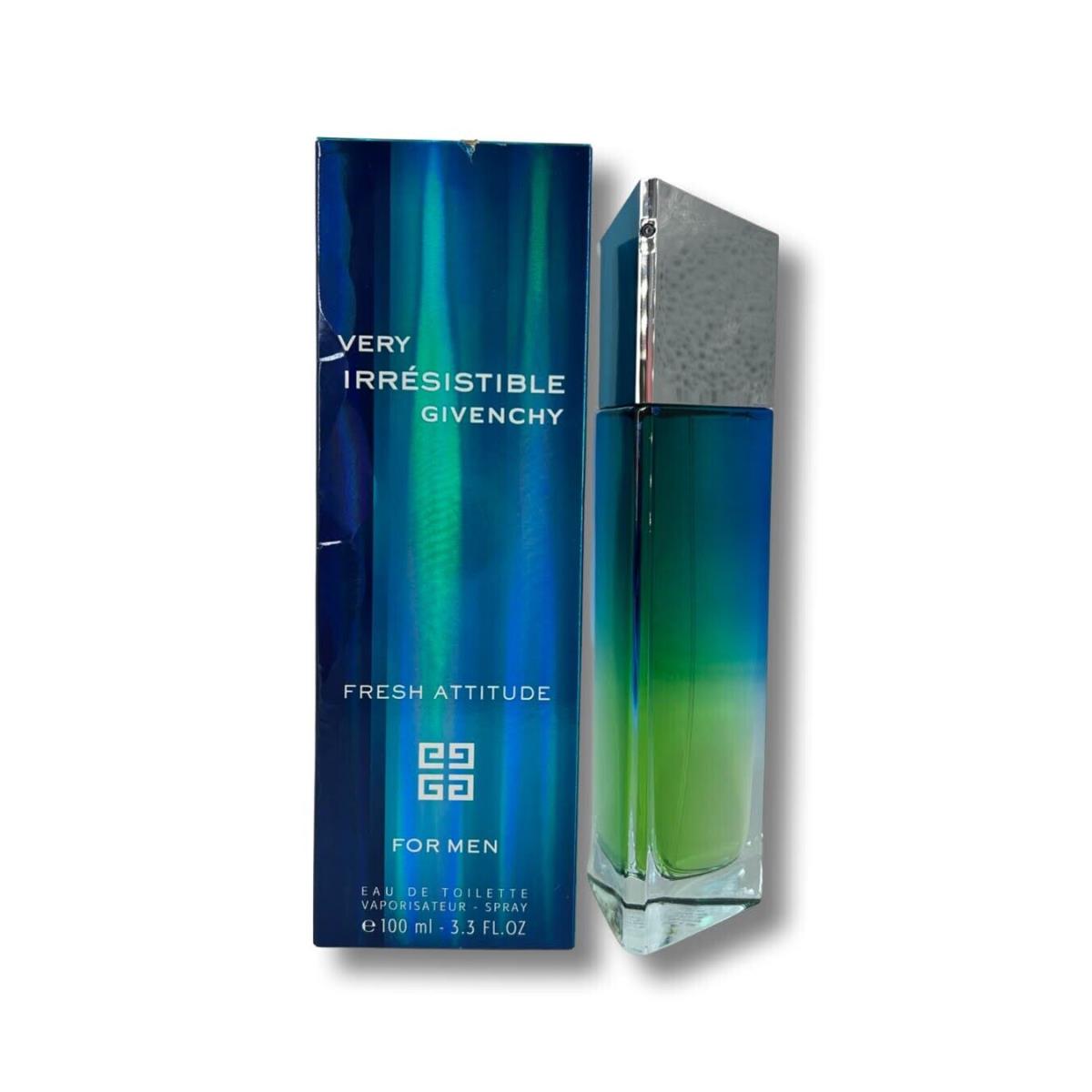 Very Irresistible Fresh Attitude by Givenchy For Men Edt Spray 3.3 Oz