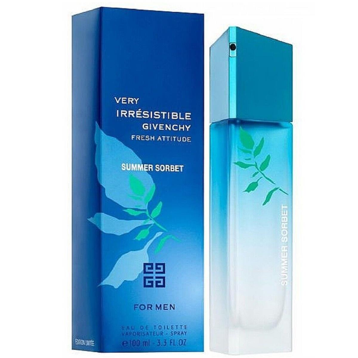 Very Irresistible Summer Sorbet Givenchy 3.3 oz / 100 ml Edt Men Cologne