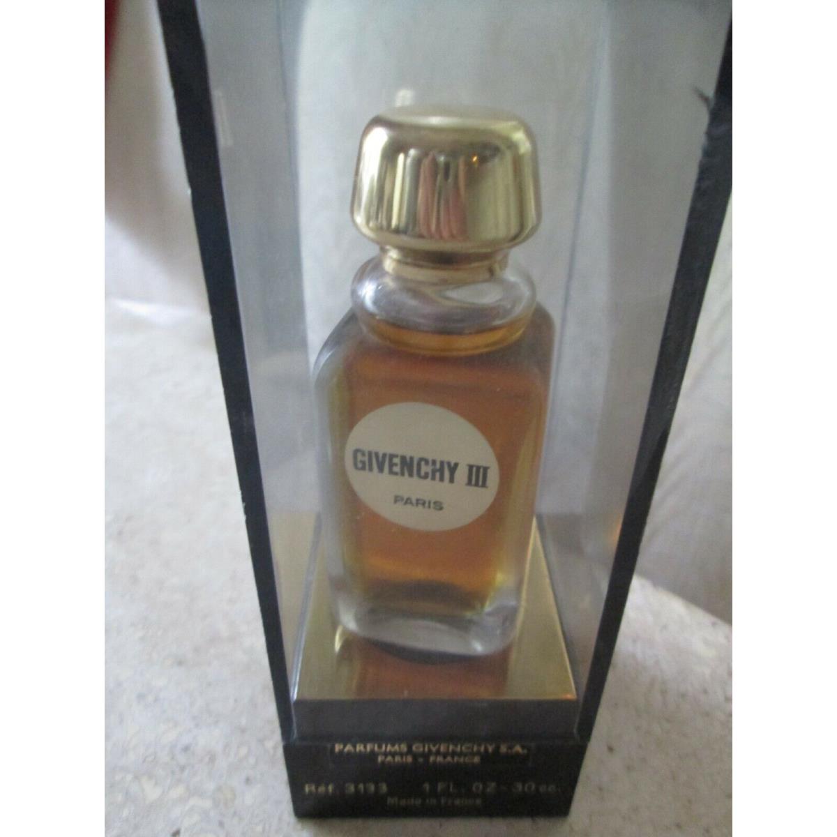 Vintage Classic Givenchy Lll Paris Parfums Givenchy S.a. 1 FL.OZ/30 ml e