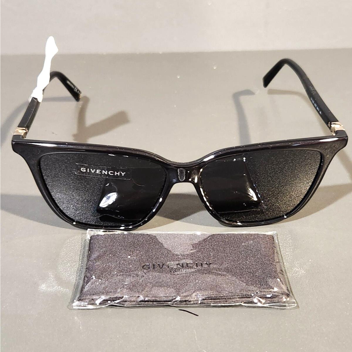 Givenchy GV 7160/S 807/IR Black Sunglasses 55-14-145 Made Italy