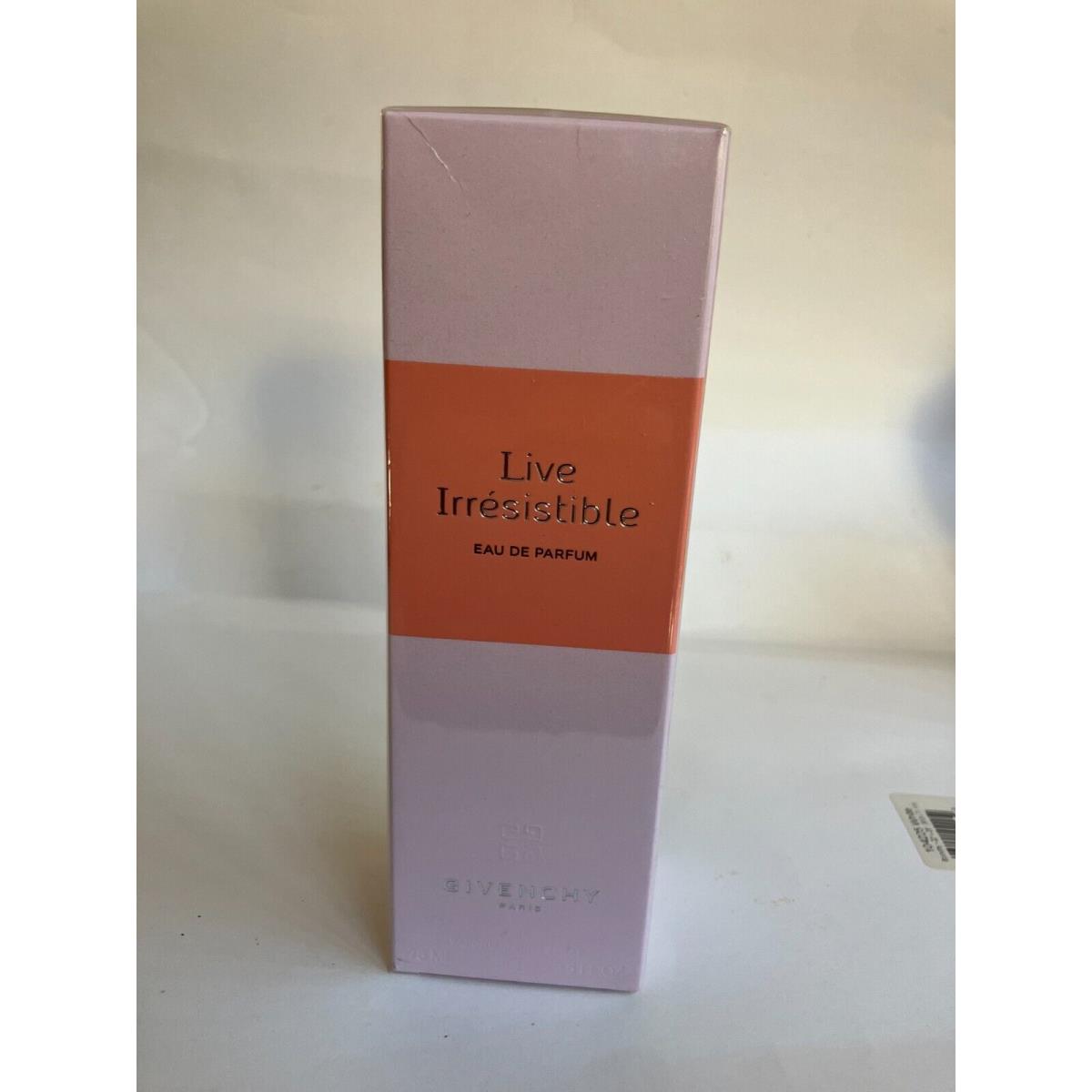 Givenchy Live Irresistible 2.5oz Edp Spray For Women Rare