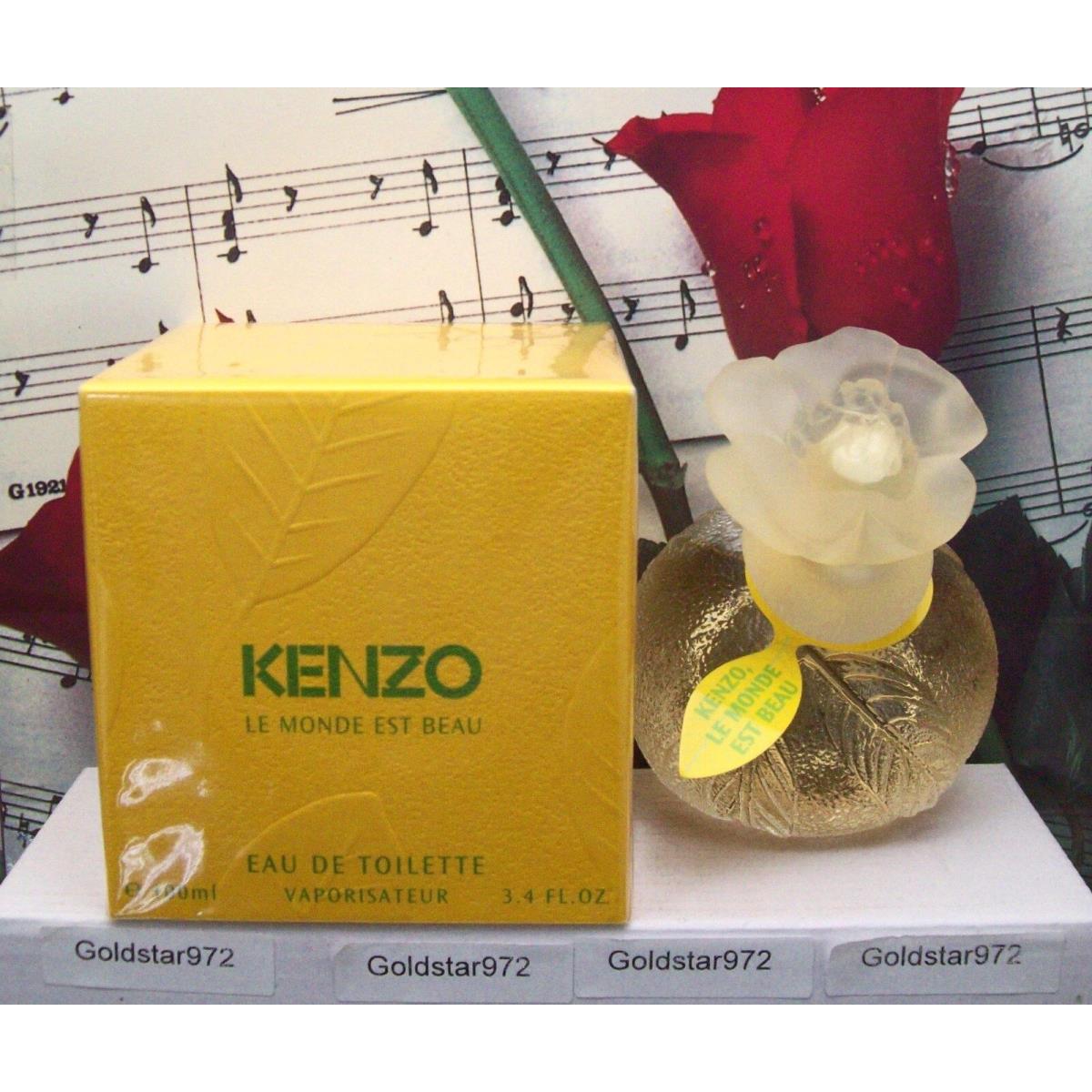 Kenzo Le Monde Est Beau Edt Spray 3.4 Fl. Oz. Box