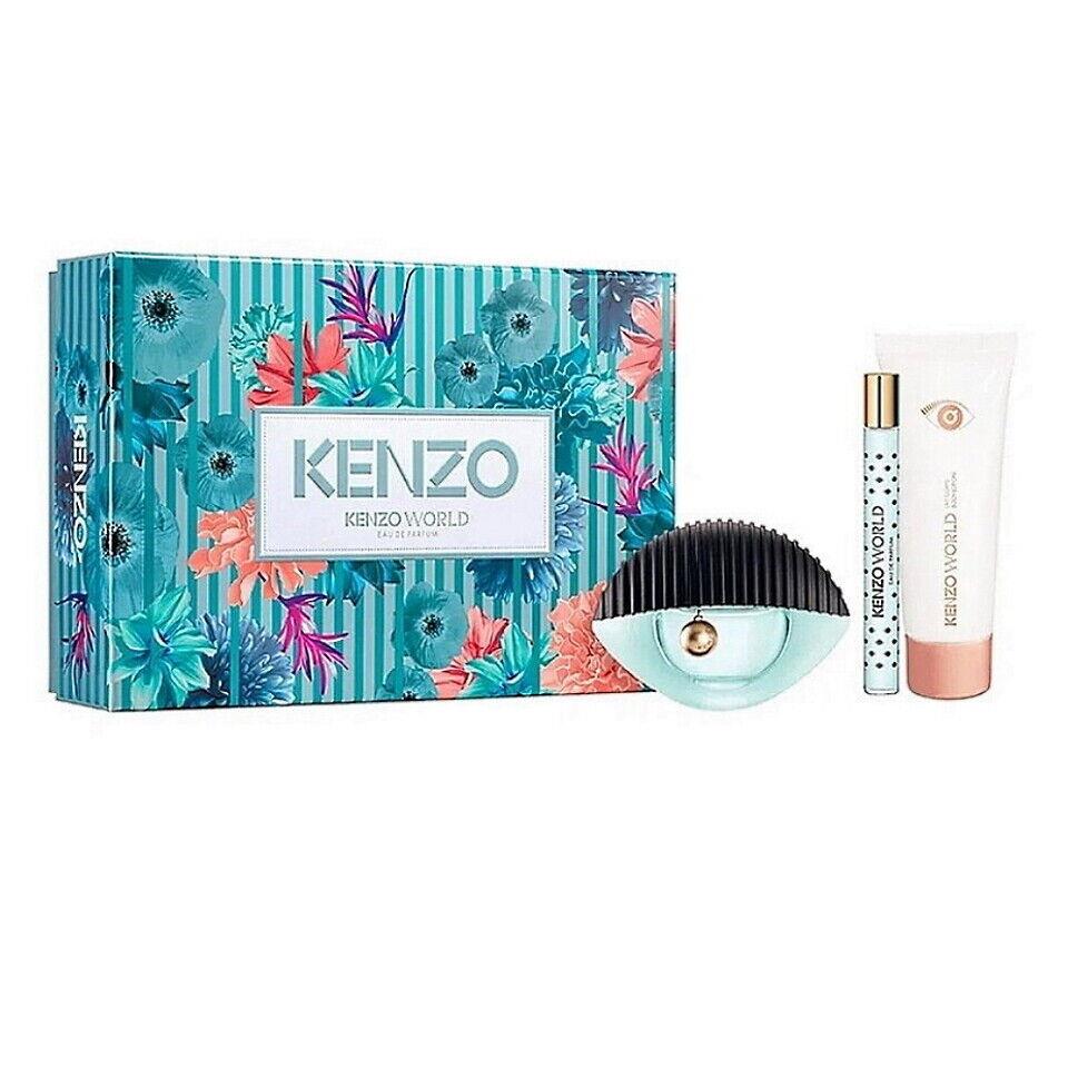 Kenzo World 3PCS Eau de Parfum Gift Set For Women