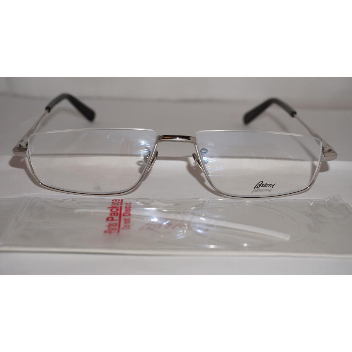 Brioni Eyeglasses Silver Silver Transparent BR0068O 001 56 16 150