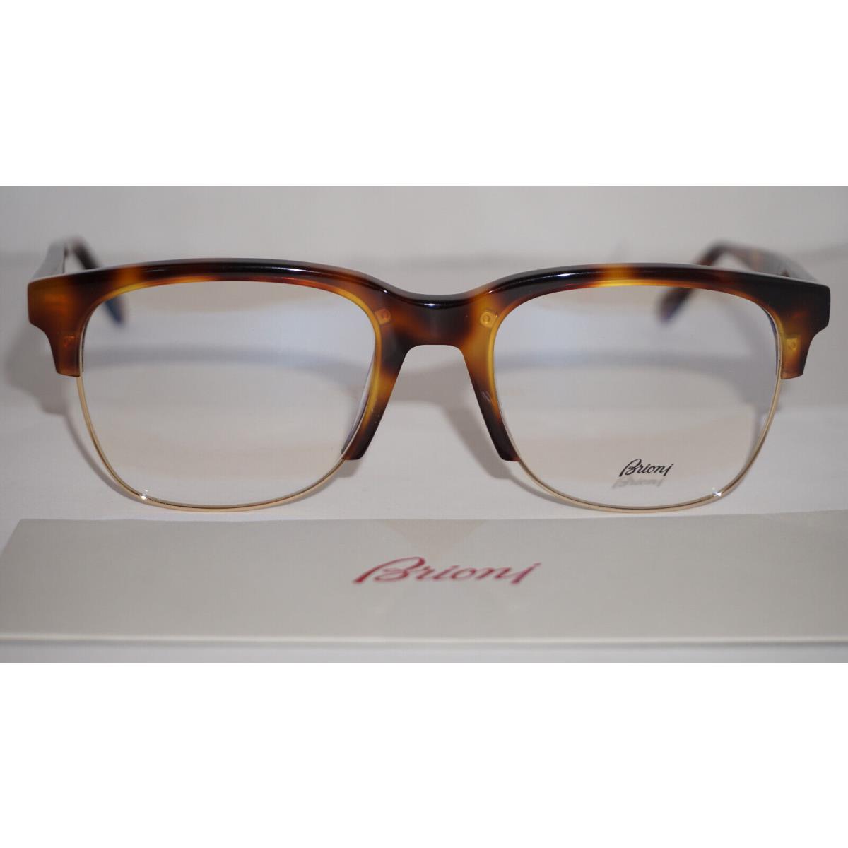 Brioni Eyeglasses Havana Gold BR0051O 002 52 20 145