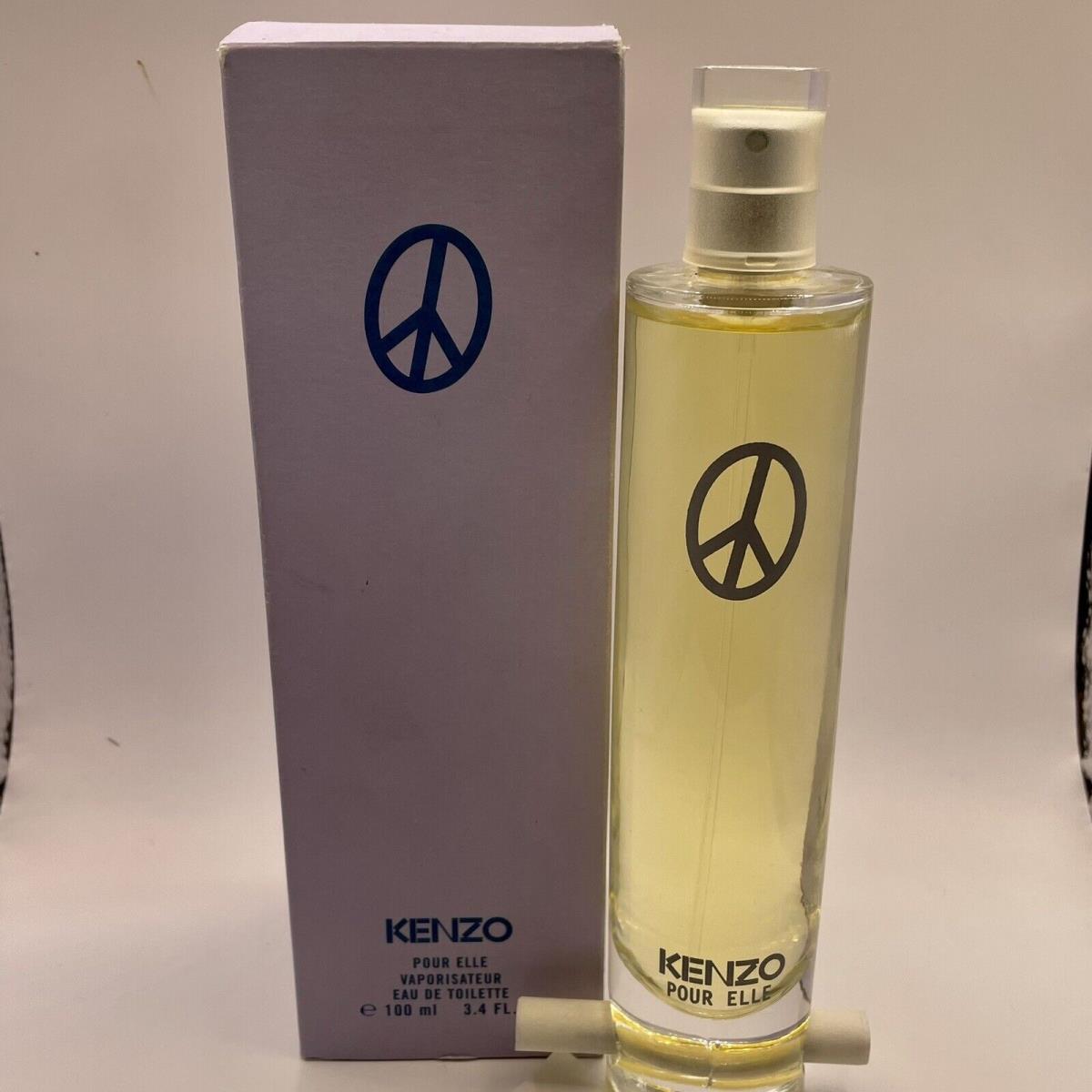 Kenzo Time For Peace Pour Elle 3.4 oz 100 ml Rare