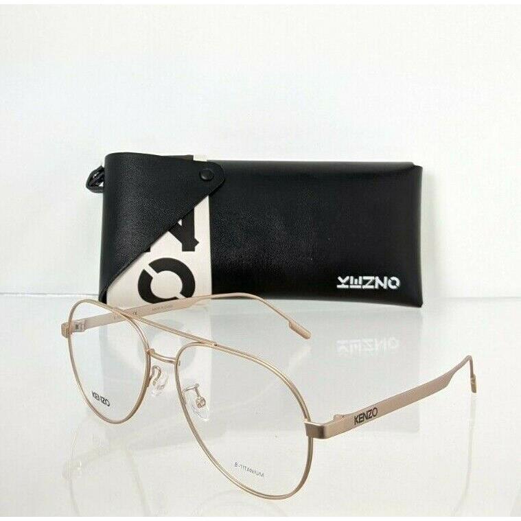 Kenzo Eyeglasses KZ50115U 029 Frame 50115 Gold 56mm Frame