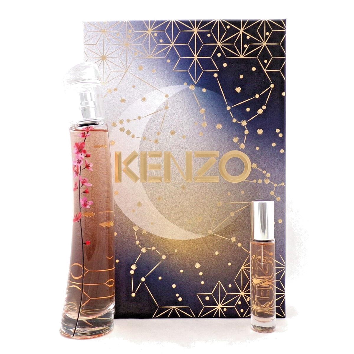 Flower Ikebana by Kenzo 2.5 Oz. + 10 Ml. Eau de Parfum Spray. Set For Women