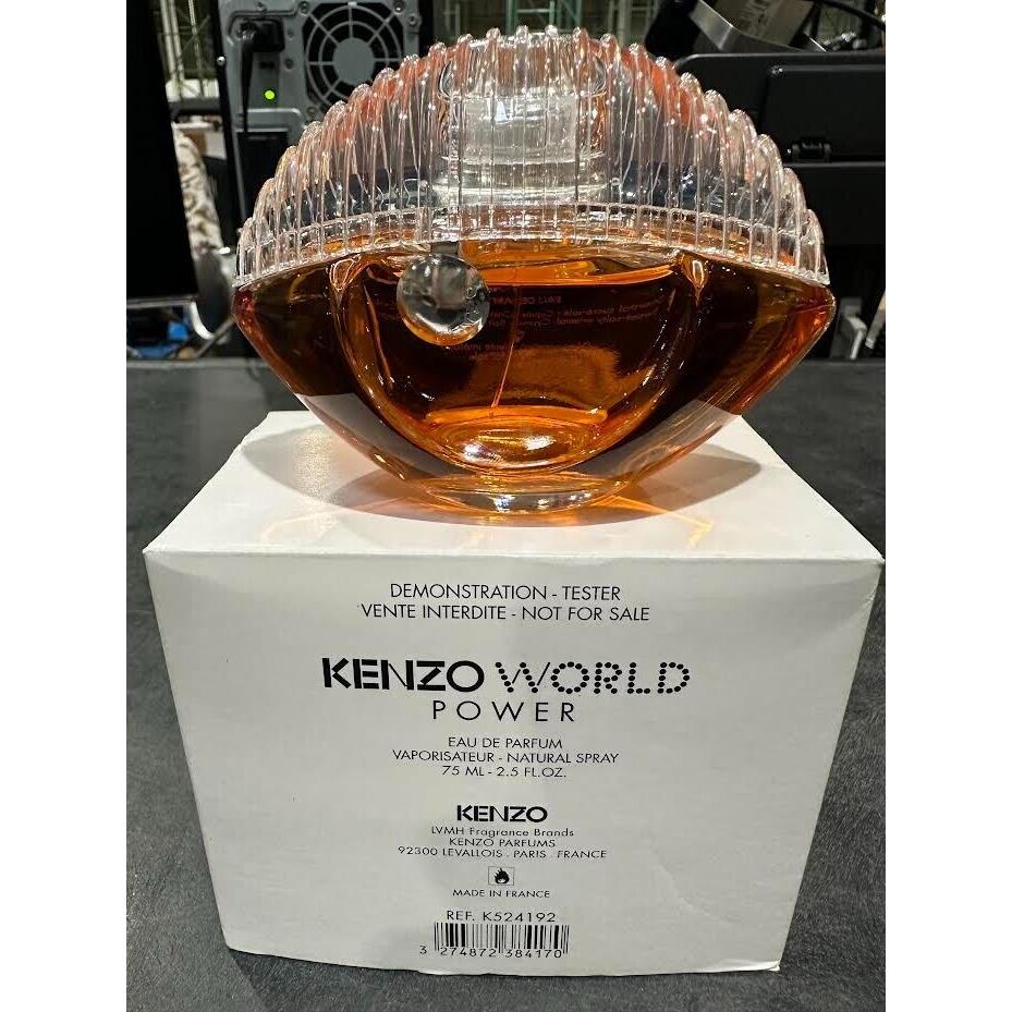 Kenzo World Power Eau De Parfum 2.5 fl.oz/75 ml Tester