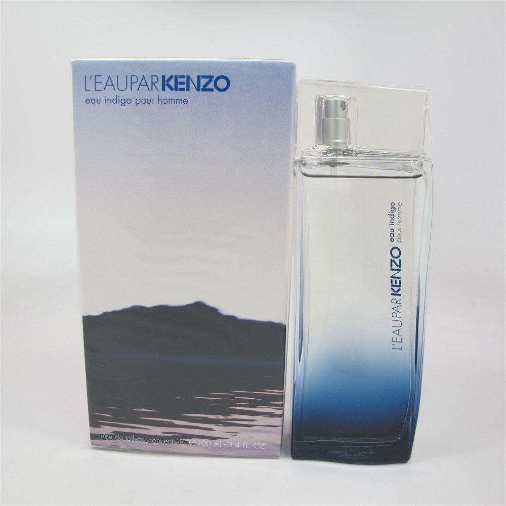 L`eau Par Eau Indigo Pour Homme by Kenzo 3.4 oz Eau de Toilette Concentree Spray