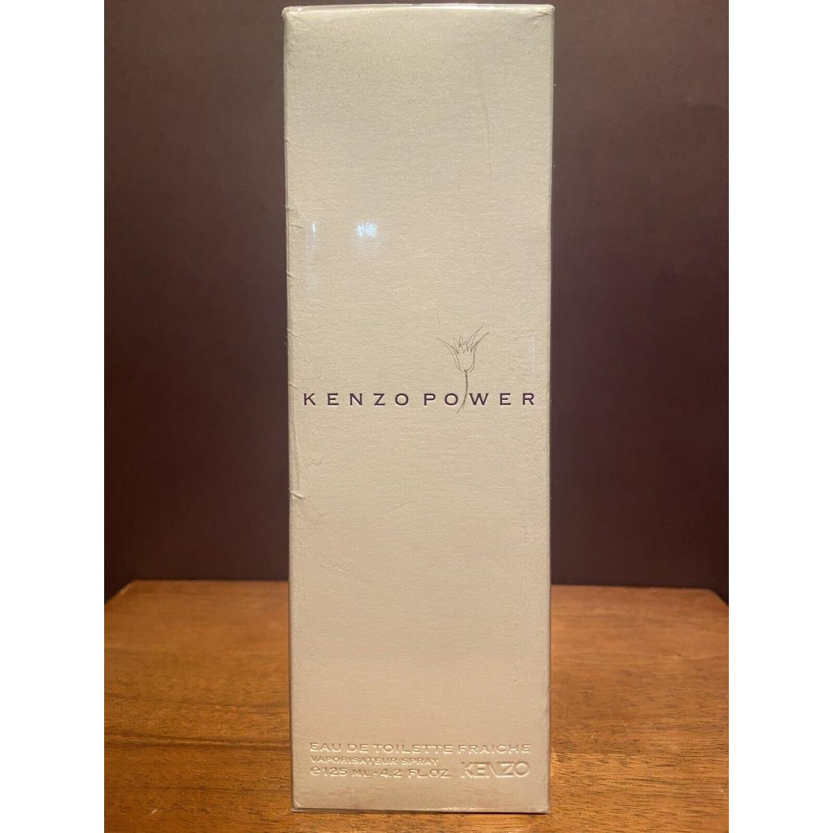 Kenzo Power by Kenzo 4.2 oz / 125 ml Eau De Toilette Fraiche Spray Rare