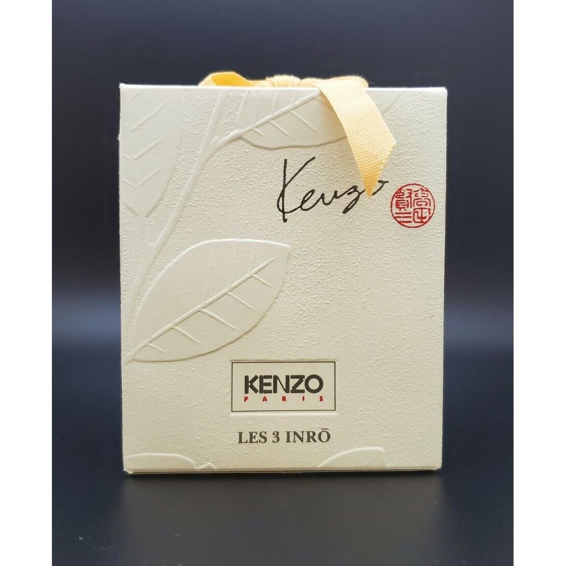 Kenzo Les 3 Inr Les Trois Inro 30mL/1oz Edt Set with Lotion and Shower Gel