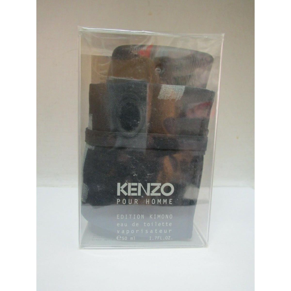 Kenzo Pour Homme Edition Kimono Eau De Toilette Spray 1.7 oz/50 ml Rare