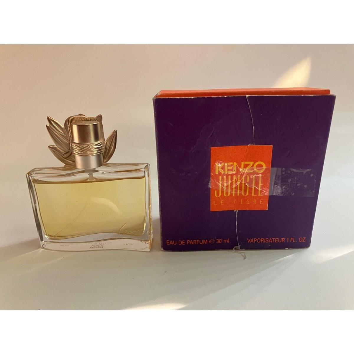 Jungle LE Tigre by Kenzo 1oz Edp Spray For Women Vintage Rare