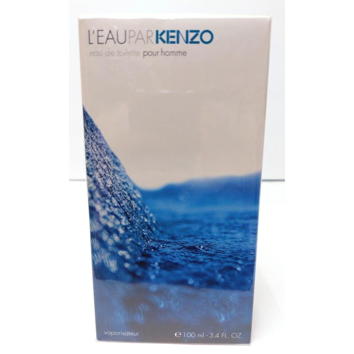 L`eau Par Kenzo Pour Homme Edt Spray 100ml e 3.4 Fl.oz