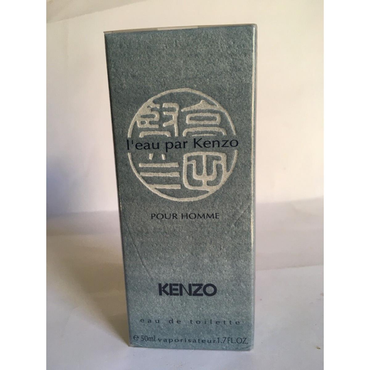 L`eau Par Kenzo Pour Homme Edt 1.7oz Spray For Men Rare