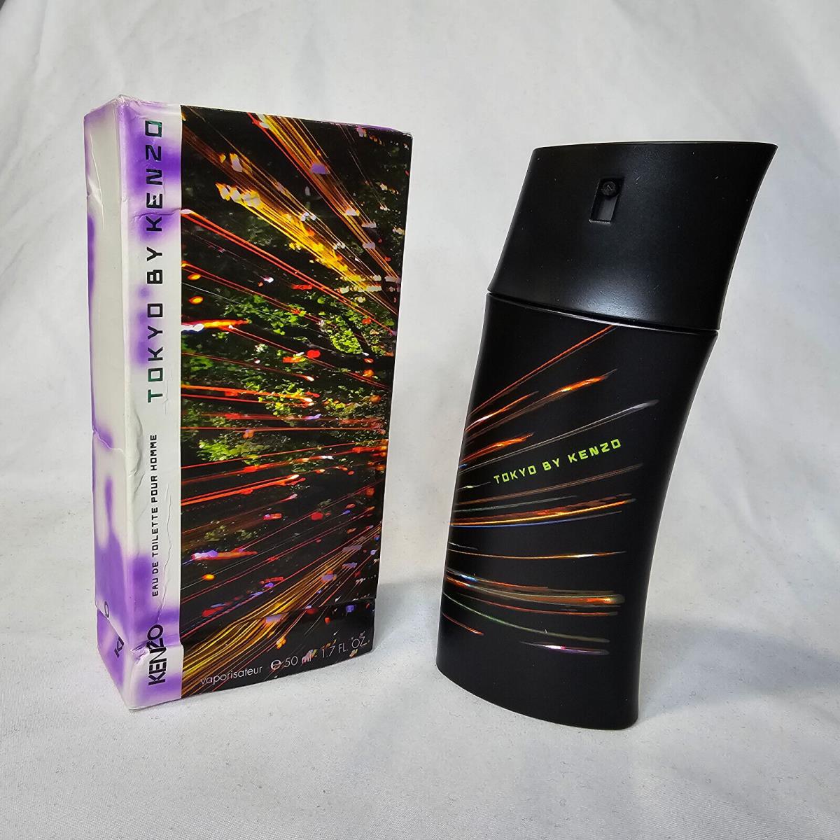 Tokyo by Kenzo 1.7 oz / 50 ml Eau De Toilette Spray For Men Damage Box