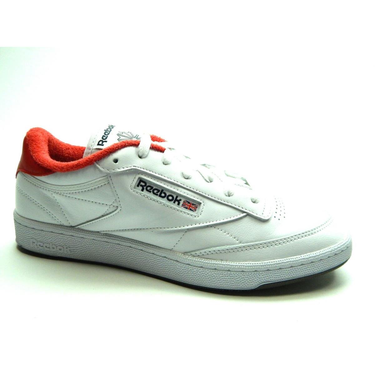 Reebok Men`s Club C 85 Tennis FY3412 White Shoes