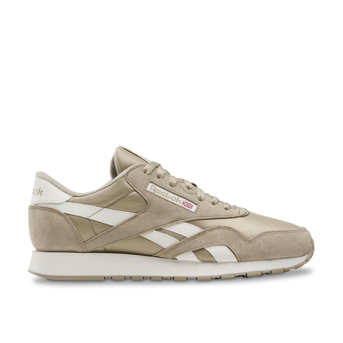 Man`s Sneakers Reebok Classic Nylon Sneaker - Beige Taupe