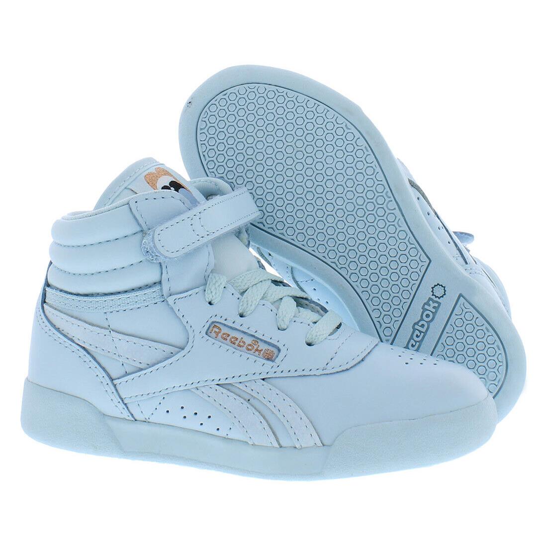 Reebok Cardi B F/s Hi Infant/toddler Shoes - Glass Blue, Main: White