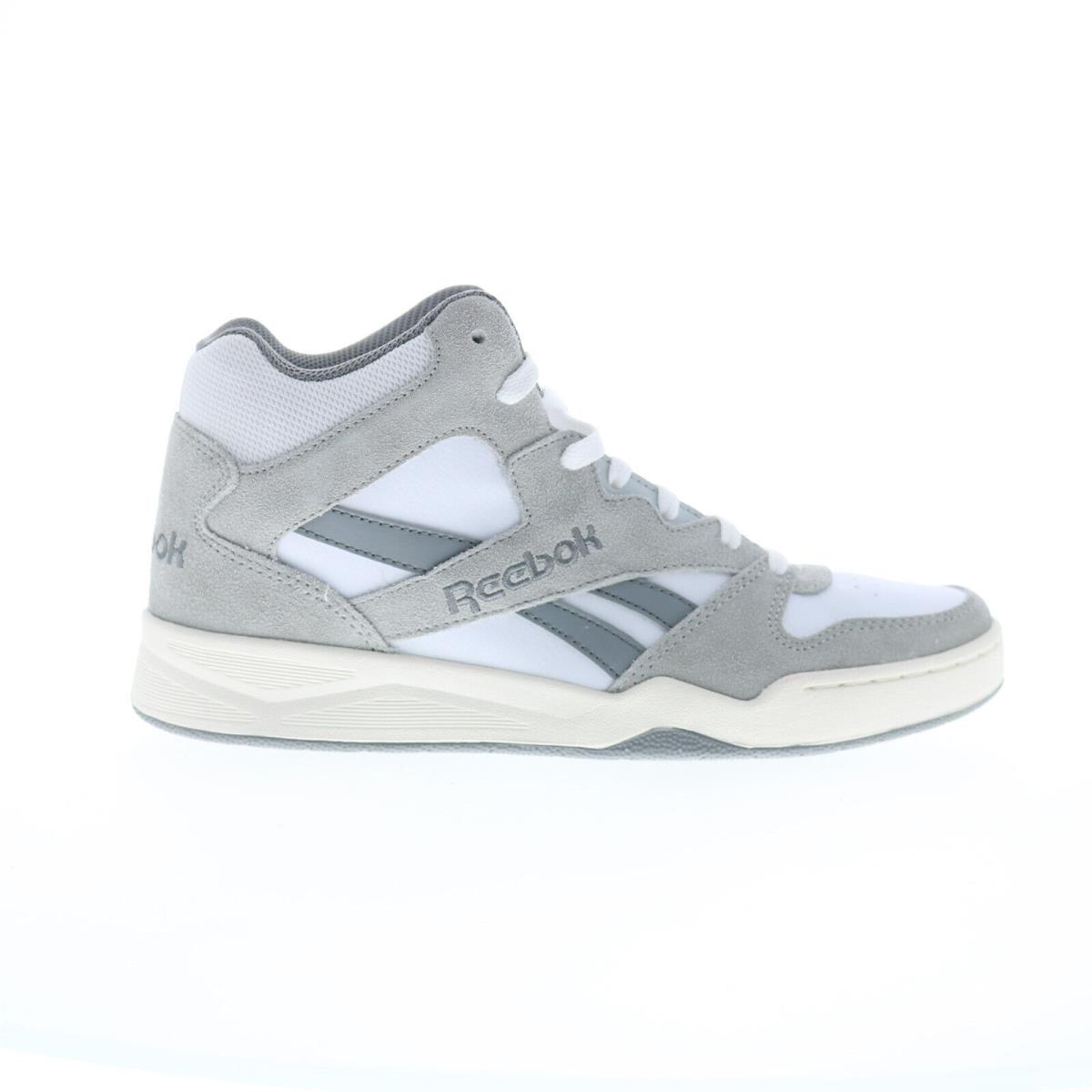 Reebok Royal BB4500 Hi 2.0 Mens White Leather Lifestyle Sneakers Shoes - White