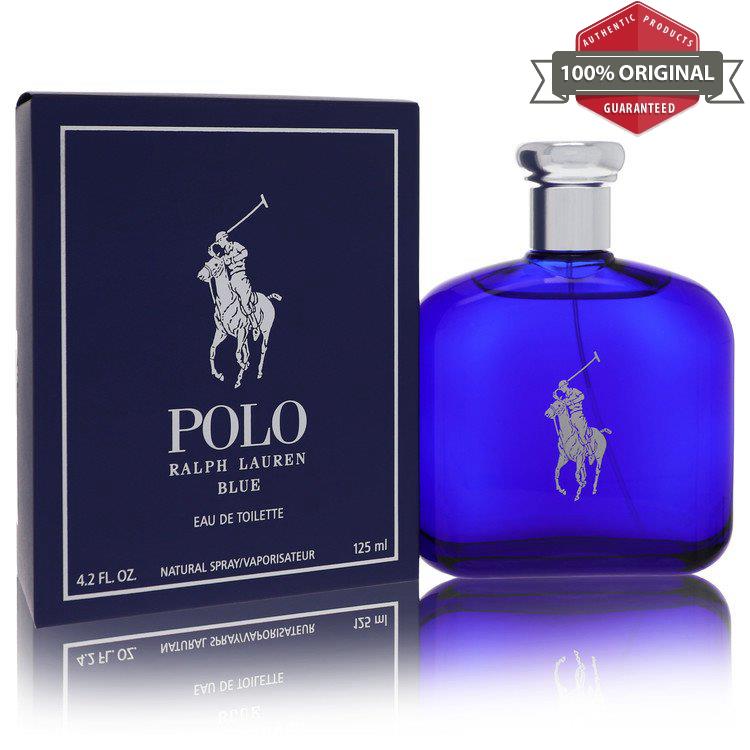 Polo Blue Cologne Edt Spray For Men by Ralph Lauren 4.2 oz EDT Spray