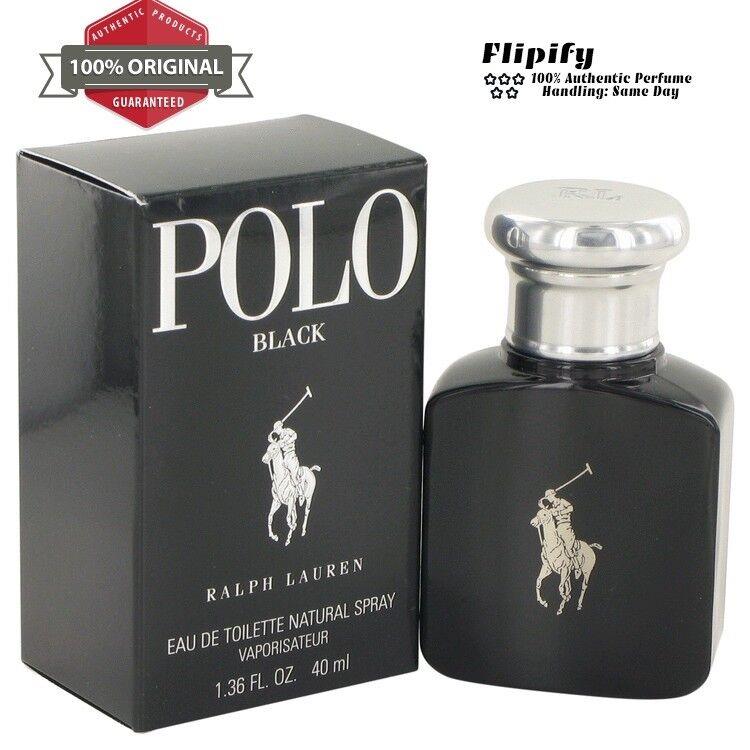 Ralph Lauren Polo Black Cologne 6.7 oz / 4.2 oz / 1.4 oz / 2.5 oz Edt Spray For Men 1.4 oz EDT Spray